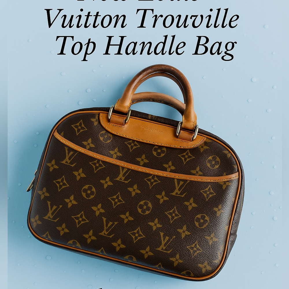 Louis Vuitton Trouville top handle bag classic has return